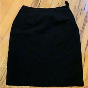 Black skirt